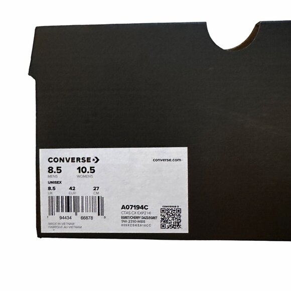 ⭐Converse Chuck Taylor All Star CX Hi Sz 8.5 Mens Shoes Beige Sneakers A07194C⭐ - Picture 7 of 10